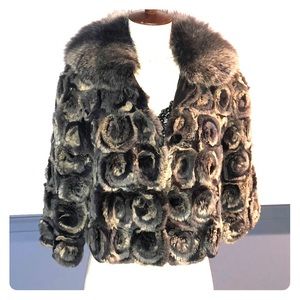 Cropped Fur Jacket